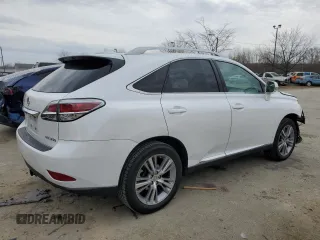 2015 Lexus RX 350 with VIN 2T2ZK1BAXFC203906, listed as a Copart auction lot 47474535 with 104,982 mi miles and Salvage Title. Bid and sale history available at carsss.com. Image 3.