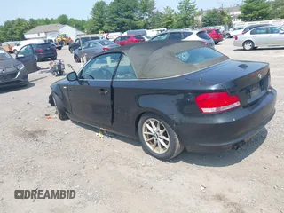 2010 BMW 1 Series 128i with VIN WBAUN1C55AVH81750, listed as a IAAI auction lot 42411484 with 124,432 mi miles and . Bid and sale history available at DreamBid. Image 3.