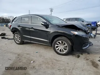 2018 Acura RDX with VIN 5J8TB4H36JL025287, listed as a Copart auction lot 82835474 with 0 mi miles and Salvage Title. Bid and sale history available at carsss.com. Image 4.