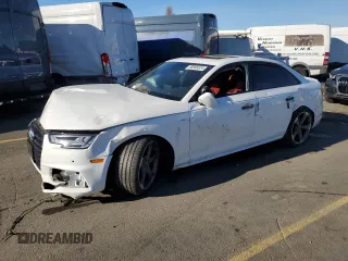 2018 Audi S4 Premium Plus z VIN WAUB4AF43JA115973, wystawiony jako Copart lot #86988524 z przebiegiem 60 931 mil mil oraz Szkoda całkowita • Salvage title. Historia ofert i sprzedaży dostępna na DreamBid. Obrazek 1.