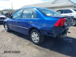 2004 Honda Civic VP with VIN 1HGES16384L000874, listed as a IAAI auction lot 41919889 with 140,635 mi miles and . Bid and sale history available at DreamBid. Image 3.