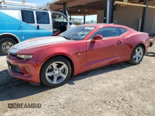 2018 Chevrolet Camaro 1LT with VIN 1G1FB1RX2J0148056, listed as a Copart auction lot 48824855 with 39,864 mi miles and Salvage Title. Bid and sale history available at carsss.com. Image 1.