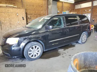 2015 Chrysler Town & Country Touring with VIN 2C4RC1BG5FR553630, listed as a Copart auction lot 54917685 with 163,450 mi miles and Clean Title. Bid and sale history available at carsss.com. Image 1.