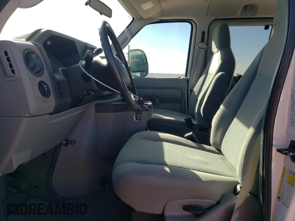 2010 Ford Econoline Cargo with VIN 1FBNE3BS7ADA50934, listed as a Copart auction lot 44568935 with 44,449 mi miles and Salvage title. Bid and sale history available at DreamBid. Image 7.