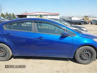 2017 Kia Forte LX with VIN 3KPFK4A71HE050397, listed as a IAAI auction lot 41758261 with 114,488 mi miles. Bid and sale history available at carsss.com. Image 14.