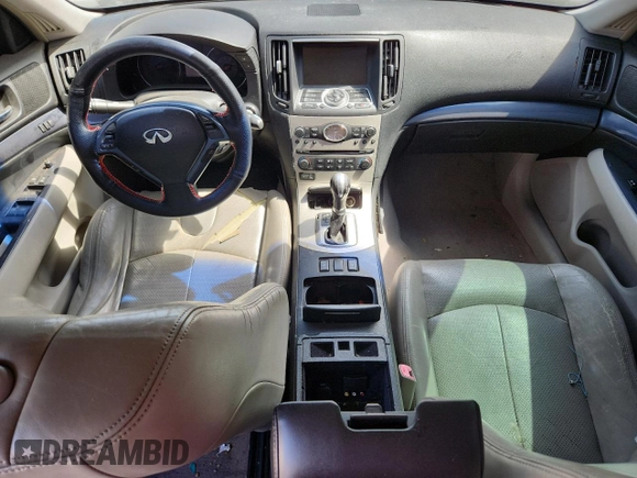 2008 Infiniti G35 Journey with VIN JNKBV61E58M224729, listed as a Copart auction lot 62152085 with 174,720 mi miles and Salvage title. Bid and sale history available at DreamBid. Image 8.
