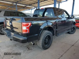 2020 Ford F-150 XL with VIN 1FTEW1EP0LKE96622, listed as a Copart auction lot 61238555 with 52,527 mi miles and Salvage title. Bid and sale history available at DreamBid. Image 3.