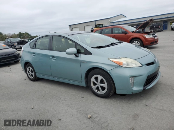 2012 Toyota Prius One with VIN JTDKN3DU7C1496874, listed as a Copart auction lot 56475295 with 244,154 mi miles and Clean Title. Bid and sale history available at DreamBid. Image 4.