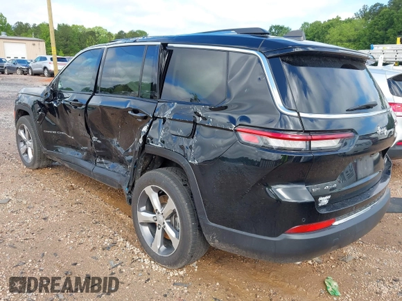 2022 Jeep Grand Cherokee Limited z VIN 1C4RJKBG5N8514591, wystawiony jako IAAI lot #42221458 z przebiegiem 48 957 mil mil oraz . Historia ofert i sprzedaży dostępna na DreamBid. Obrazek 3.