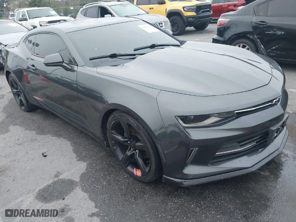 2017 Chevrolet Camaro 1LT with VIN 1G1FB1RX5H0216019, listed as a IAAI auction lot 41881997 with 84,505 mi miles. Bid and sale history available at carsss.com. Image 1.