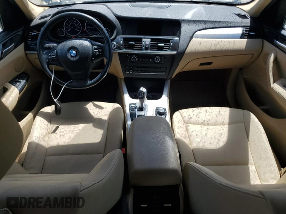 2014 BMW X3 xDrive28i z VIN 5UXWX9C59E0D21142, wystawiony jako Copart lot #60329245 z przebiegiem 173 409 mil mil oraz Szkoda całkowita • Salvage title. Historia ofert i sprzedaży dostępna na DreamBid. Obrazek 8.
