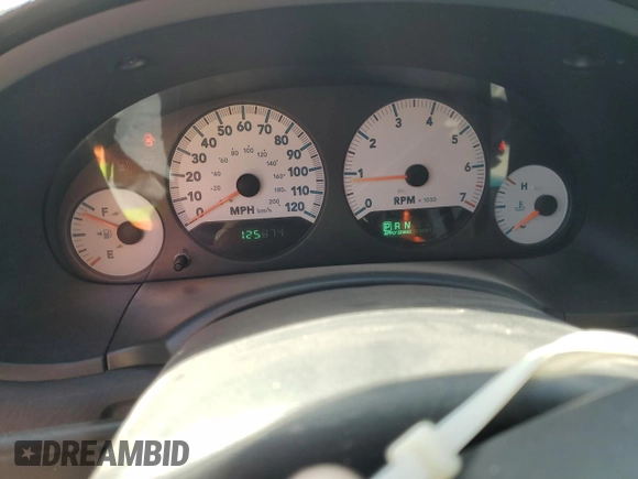 2005 Dodge Caravan with VIN 1D4GP24R35B114037, listed as a Copart auction lot 49071805 with 125,874 mi miles and Salvage Title. Bid and sale history available at carsss.com. Image 9.