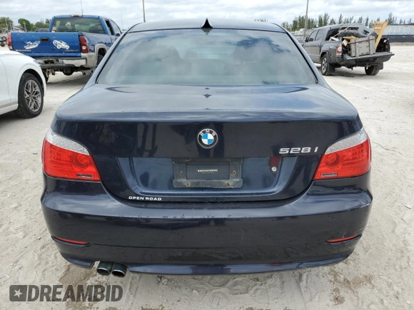 2010 BMW 5 Series 528i xDrive with VIN WBANV1C58AC389651, listed as a Copart auction lot 54332175 with 164,962 mi miles and Clean Title. Bid and sale history available at carsss.com. Image 6.