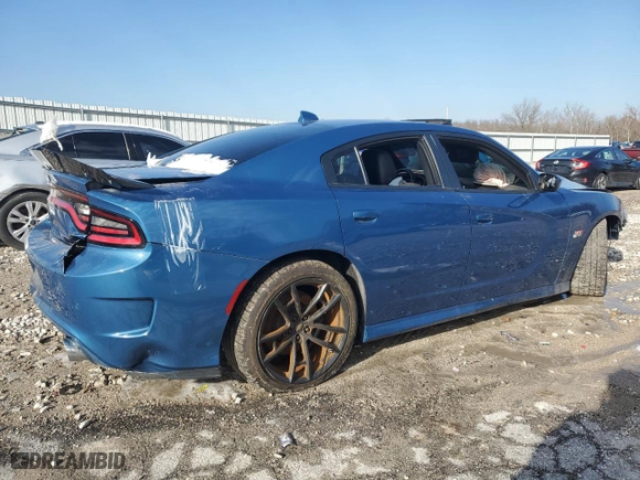 2020 Dodge Charger Scat Pack with VIN 2C3CDXGJ9LH217933, listed as a Copart auction lot 81929234 with 94,790 mi miles and Clean Title. Bid and sale history available at carsss.com. Image 3.