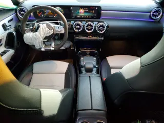 2021 Mercedes-Benz CLA with VIN W1K5J5BBXMN186708, listed as a Copart auction lot 83515554 with 54,574 mi miles and Salvage Title. Bid and sale history available at carsss.com. Image 8.