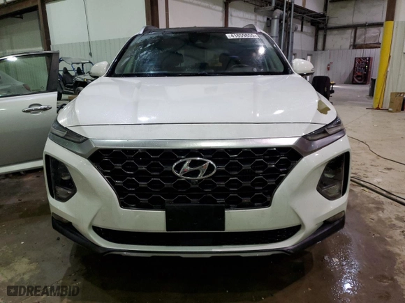2019 Hyundai Santa Fe Limited with VIN 5NMS53AA4KH073040, listed as a Copart auction lot 41859855 with 98,904 mi miles and Salvage Title. Bid and sale history available at carsss.com. Image 5.