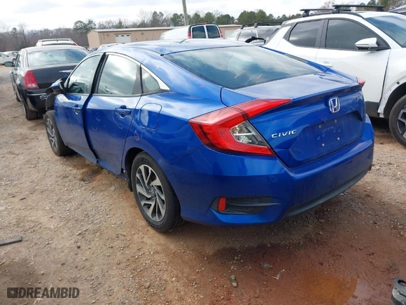 2016 Honda Civic Sedan EX with VIN 19XFC2F77GE009281, listed as a IAAI auction lot 41533440 with 127,244 mi miles. Bid and sale history available at carsss.com. Image 3.