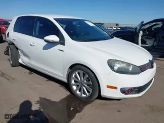 2013 Volkswagen Golf TDI with VIN WVWDM7AJ2DW013826, listed as a IAAI auction lot 41510579 with 87,716 mi miles. Bid and sale history available at carsss.com. Image 1.