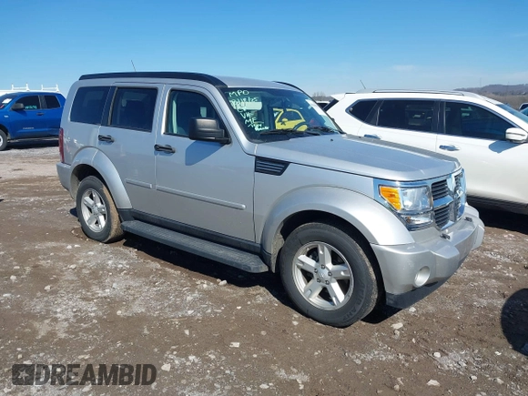 2007 Dodge Nitro SLT with VIN 1D8GT58K77W614092, listed as a IAAI auction lot 41645991 with 129,931 mi miles. Bid and sale history available at carsss.com. Image 1.