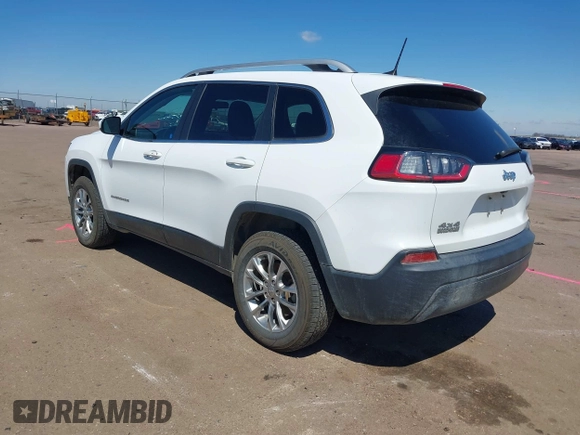 2019 Jeep Cherokee Latitude Plus with VIN 1C4PJMLB8KD112699, listed as a IAAI auction lot 42166892 with 128,396 mi miles and . Bid and sale history available at DreamBid. Image 3.
