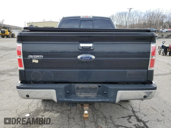2012 Ford F-150 XL with VIN 1FTFW1ET9CFC46676, listed as a Copart auction lot 52634015 with 166,749 mi miles and Salvage Title. Bid and sale history available at carsss.com. Image 6.