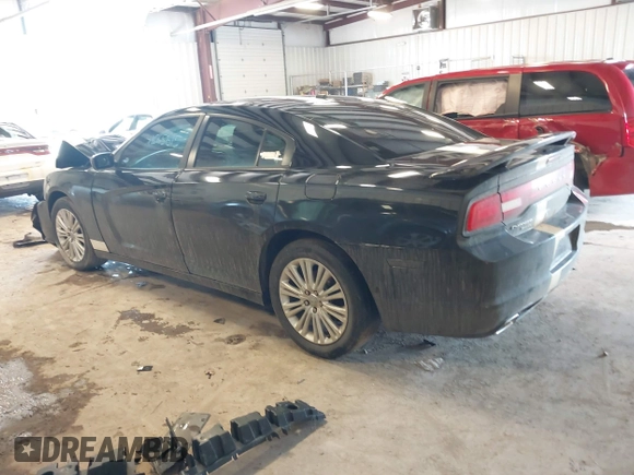 2014 Dodge Charger SXT with VIN 2C3CDXJG0EH296568, listed as a IAAI auction lot 41665615 with 114,056 mi miles. Bid and sale history available at carsss.com. Image 3.