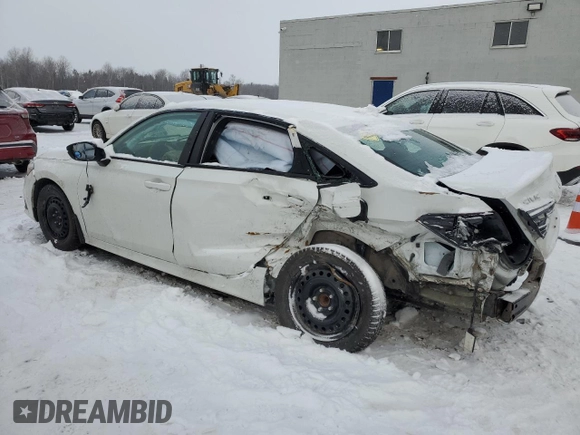 2022 Honda Civic Sedan Sport with VIN 2HGFE2F53NH126982, listed as a Copart auction lot 85894254 with 55,382 mi miles and Salvage Title. Bid and sale history available at carsss.com. Image 2.