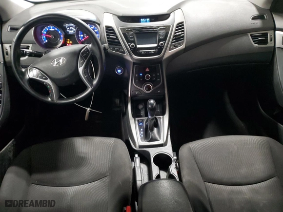 2016 Hyundai Elantra Value Edition with VIN KMHDH4AE4GU591847, listed as a Copart auction lot 87501105 with 72,508 mi miles and Salvage Title. Bid and sale history available at carsss.com. Image 8.