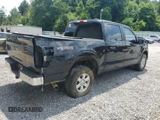 2022 Ford F-150 XL with VIN 1FTFW1E51NFA04887, listed as a Copart auction lot 55734705 with 123,590 mi miles and Salvage title. Bid and sale history available at DreamBid. Image 3.