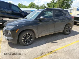 2021 Chevrolet TrailBlazer LT with VIN KL79MPS2XMB016877, listed as a Copart auction lot 54404594 with 77,379 mi miles and Salvage Title. Bid and sale history available at DreamBid. Image 1.