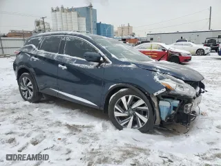 2017 Nissan Murano Platinum with VIN 5N1AZ2MH2HN150241, listed as a Copart auction lot 41864925 with 0 mi miles and Salvage Title. Bid and sale history available at carsss.com. Image 4.