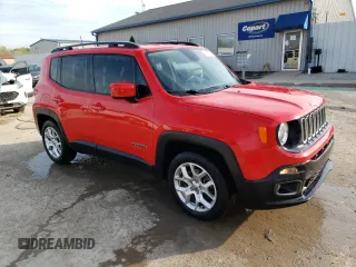 2018 Jeep Renegade Latitude z VIN ZACCJABBXJPH46742, wystawiony jako Copart lot #52825265 z przebiegiem 122 055 mil mil oraz Szkoda całkowita • Salvage title. Historia ofert i sprzedaży dostępna na DreamBid. Obrazek 4.