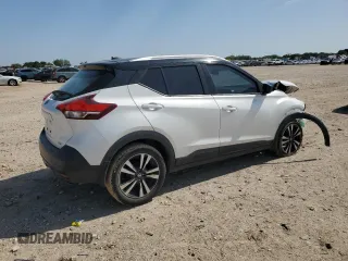 2018 Nissan Kicks SV with VIN 3N1CP5CU5JL502935, listed as a Copart auction lot 56126525 with 49,519 mi miles and Salvage title. Bid and sale history available at DreamBid. Image 3.