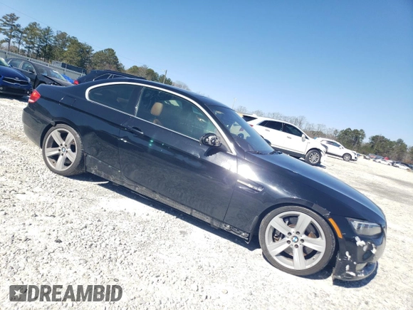 2007 BMW 3 Series 335i with VIN WBAWB73567P032342, listed as a Copart auction lot 45373325 with 177,809 mi miles and Salvage Title. Bid and sale history available at carsss.com. Image 4.