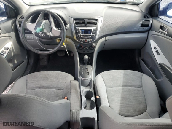 2016 Hyundai Accent SE with VIN KMHCT4AE1GU979578, listed as a Copart auction lot 51069975 with 128,221 mi miles and Salvage Title. Bid and sale history available at carsss.com. Image 8.