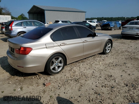 2014 BMW 3 Series 320i with VIN WBA3B1G54ENS81385, listed as a Copart auction lot 58822055 with Not provided miles and Salvage title. Bid and sale history available at DreamBid. Image 3.
