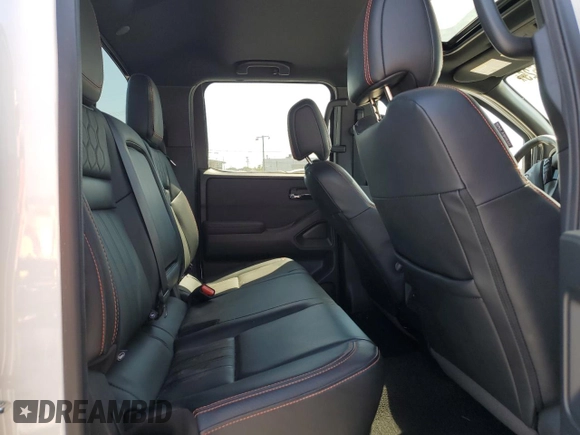 2023 Nissan Frontier SV with VIN 1N6ED1EJ3PN670640, listed as a Copart auction lot 58039525 with 15,302 mi miles and Salvage title. Bid and sale history available at DreamBid. Image 10.