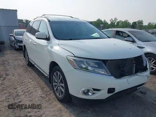 2016 Nissan Pathfinder SL with VIN 5N1AR2MM7GC670491, listed as a IAAI auction lot 42480274 with 117,316 mi miles and . Bid and sale history available at DreamBid. Image 1.