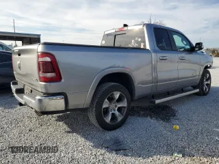 2020 Ram 1500 Laramie with VIN 1C6SRFDTXLN165641, listed as a Copart auction lot 43008465 with 67,166 mi miles and Non Repairable. Bid and sale history available at carsss.com. Image 3.