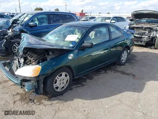 2002 Honda Civic LX with VIN 1HGEM22522L018081, listed as a IAAI auction lot 41329541 with 87,534 mi miles. Bid and sale history available at carsss.com. Image 19.