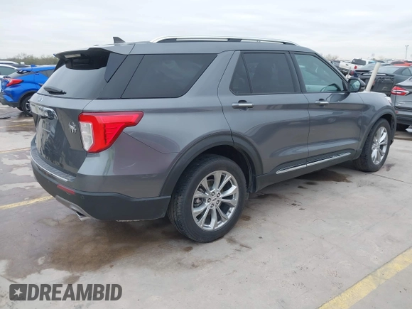 2021 Ford Explorer Limited with VIN 1FMSK8FH4MGB24960, listed as a IAAI auction lot 41288622 with 94,956 mi miles. Bid and sale history available at carsss.com. Image 4.