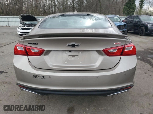 2024 Chevrolet Malibu RS with VIN 1G1ZG5STXRF156198, listed as a Copart auction lot 51244275 with 3,518 mi miles and Salvage Title. Bid and sale history available at DreamBid. Image 6.