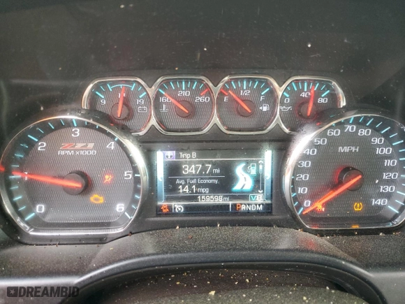 2014 Chevrolet Silverado 1500 LT with VIN 3GCUKREC9EG288929, listed as a Copart auction lot 49917285 with 159,598 mi miles and Salvage Title. Bid and sale history available at carsss.com. Image 9.