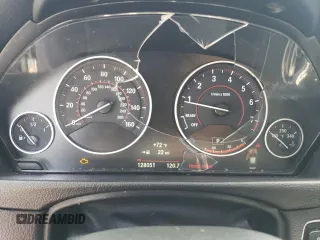 2016 BMW 3 Series 340i xDrive with VIN WBA8B7G52GNT95879, listed as a Copart auction lot 56124225 with 128,051 mi miles and Salvage title. Bid and sale history available at DreamBid. Image 9.