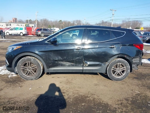 2017 Hyundai Santa Fe Sport 2.4L with VIN 5NMZTDLB6HH046110, listed as a IAAI auction lot 41417911 with NaN miles. Bid and sale history available at carsss.com. Image 14.
