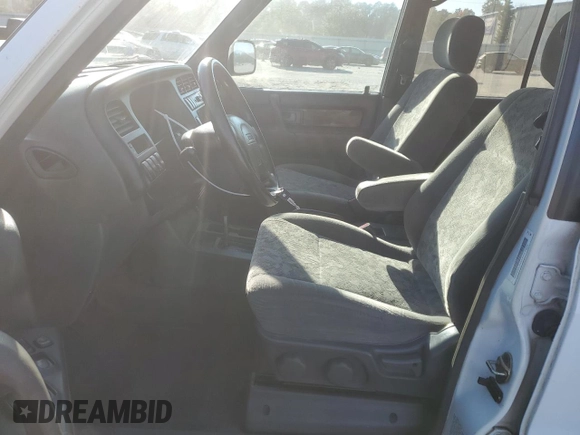2002 Isuzu Trooper S with VIN JACDS58X427J00556, listed as a Copart auction lot 47238585 with 148,210 mi miles and Salvage Title. Bid and sale history available at DreamBid. Image 7.