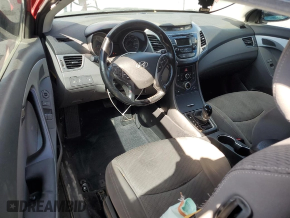 2014 Hyundai Elantra Coupe with VIN KMHDH6AH8EU029579, listed as a Copart auction lot 76480534 with 210,631 mi miles and Salvage Title. Bid and sale history available at carsss.com. Image 8.