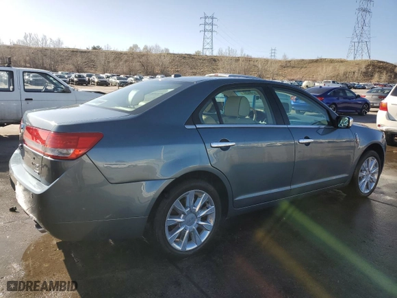 2012 Lincoln MKZ with VIN 3LNHL2JC0CR801865, listed as a Copart auction lot 52004395 with 28,046 mi miles and Salvage Title. Bid and sale history available at carsss.com. Image 3.
