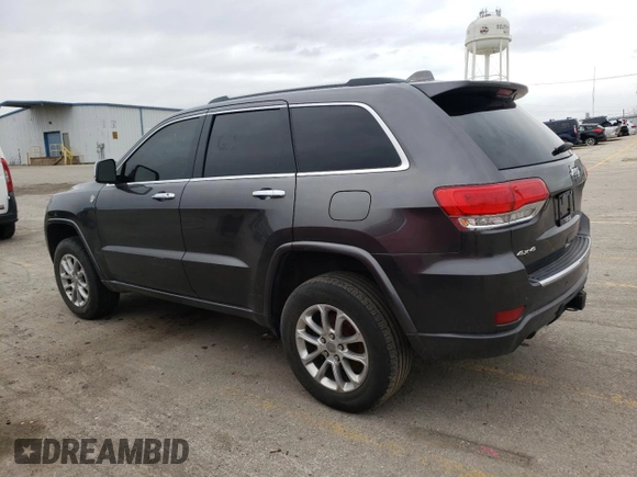 2014 Jeep Grand Cherokee Overland with VIN 1C4RJFCG8EC155109, listed as a Copart auction lot 52992825 with 128,604 mi miles and Clean Title. Bid and sale history available at carsss.com. Image 2.