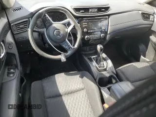 2017 Nissan Rogue SV with VIN KNMAT2MT3HP541834, listed as a Copart auction lot 50585425 with 169,432 mi miles and Salvage title. Bid and sale history available at DreamBid. Image 8.